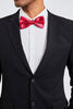 Load image into Gallery viewer, Black Notched Lapel Men Homecoming Suits