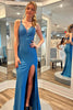 Load image into Gallery viewer, Beaded Mermaid Prom Dress with Hollow-out Back