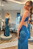 Load image into Gallery viewer, Beaded Mermaid Prom Dress with Hollow-out Back