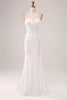 Load image into Gallery viewer, Ivory Strapless Mermaid Wedding Party Dress