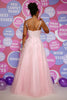 Load image into Gallery viewer, A-Line Pink Princess Prom Dress with Appliques