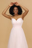 Load image into Gallery viewer, Pink Spaghetti Straps Tulle Bridesmaid Dress