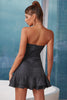 Load image into Gallery viewer, A Line Sweetheart Grey Holiday Party Dress