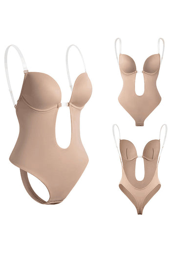 Cut-Out Push-Up Tummy Control Shapewear