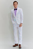 Load image into Gallery viewer, Men&#39;s Slim Fit 2 Piece Suit One Button Notched Lapel Tuxedo