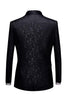 Load image into Gallery viewer, Men&#39;s 2-Piece Suits Jacquard Tuxedo