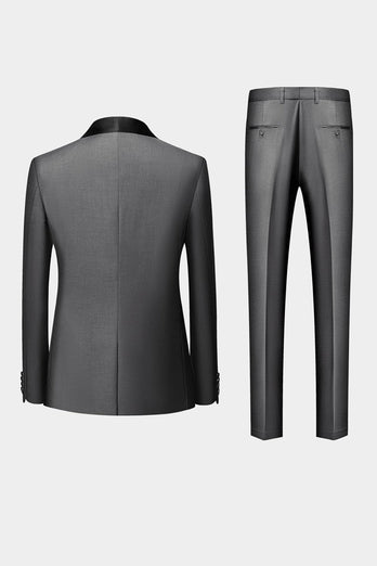 Grey Men's 2-Piece Suits