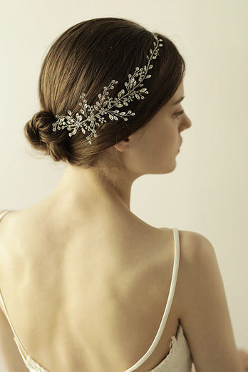 Shiny Rhinestone Branch Bridal Headband