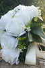 Load image into Gallery viewer, White Rose Bridesmaid Bouquet