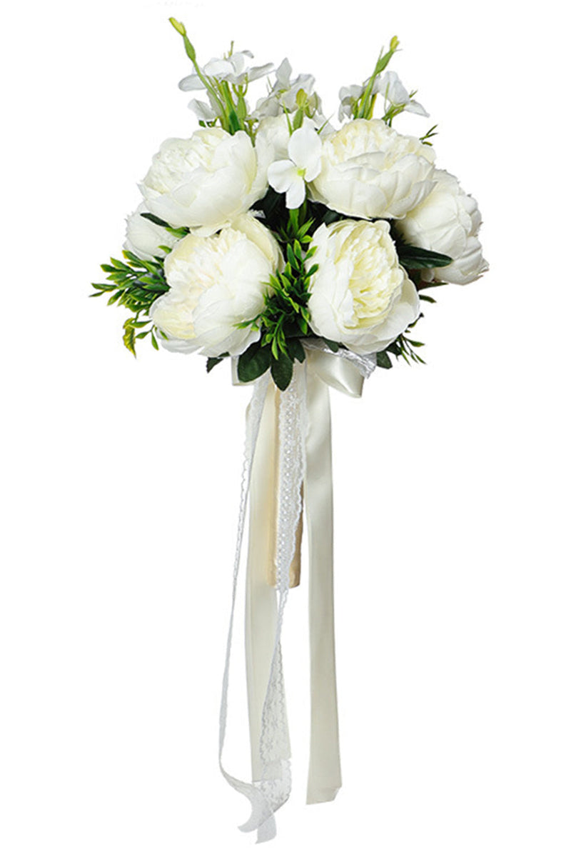 Load image into Gallery viewer, White Artificial Wedding Flowers