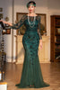 Load image into Gallery viewer, Long Fringe Gatsby Dress Sequin Beaded Party Dress