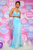 Load image into Gallery viewer, Mermaid Sweetheart Sparkly Prom Dress with Feather