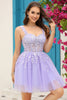 Load image into Gallery viewer, Lilac Corset Straps A-Line Graduation Dress