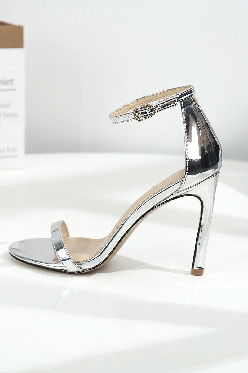 Load image into Gallery viewer, One Word Buckle High Heels