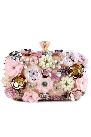 Dinner Clutch with Flower