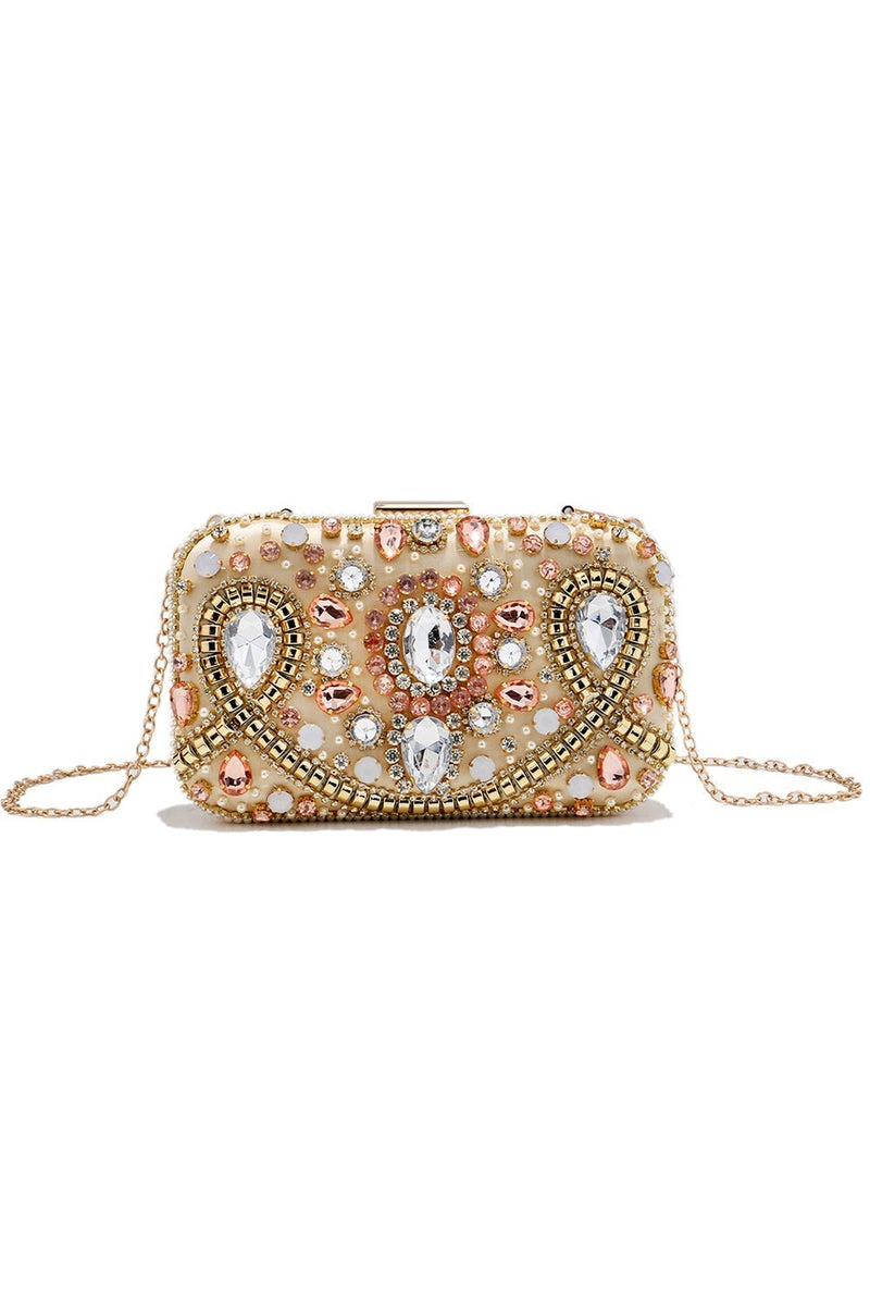 Load image into Gallery viewer, Party Embroidered Clutch with Beading