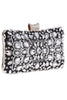 Load image into Gallery viewer, Black Party Clutch with Crystals