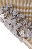 Load image into Gallery viewer, Golden Beaded Prom Clutch with Crystals