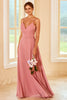 Load image into Gallery viewer, Blush Long Boho Bridesmaid Dress